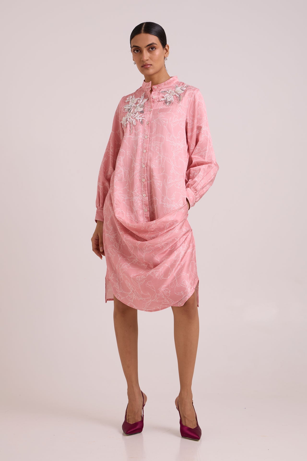 Leya - Rose Water Short Dress - CiceroniDressesMadder Much