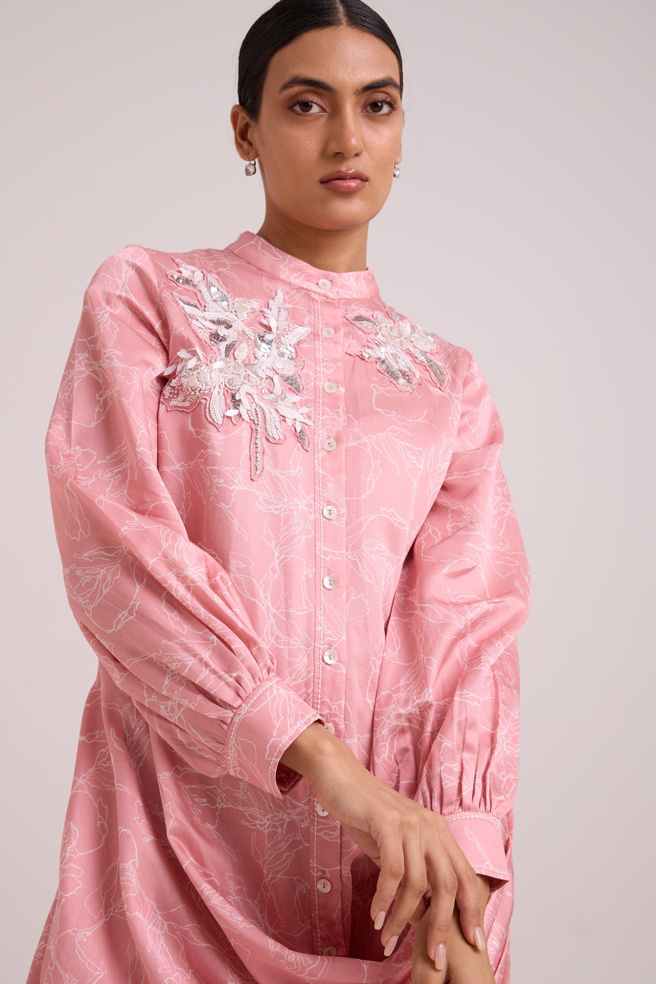 Leya - Rose Water Short Dress - CiceroniDressesMadder Much