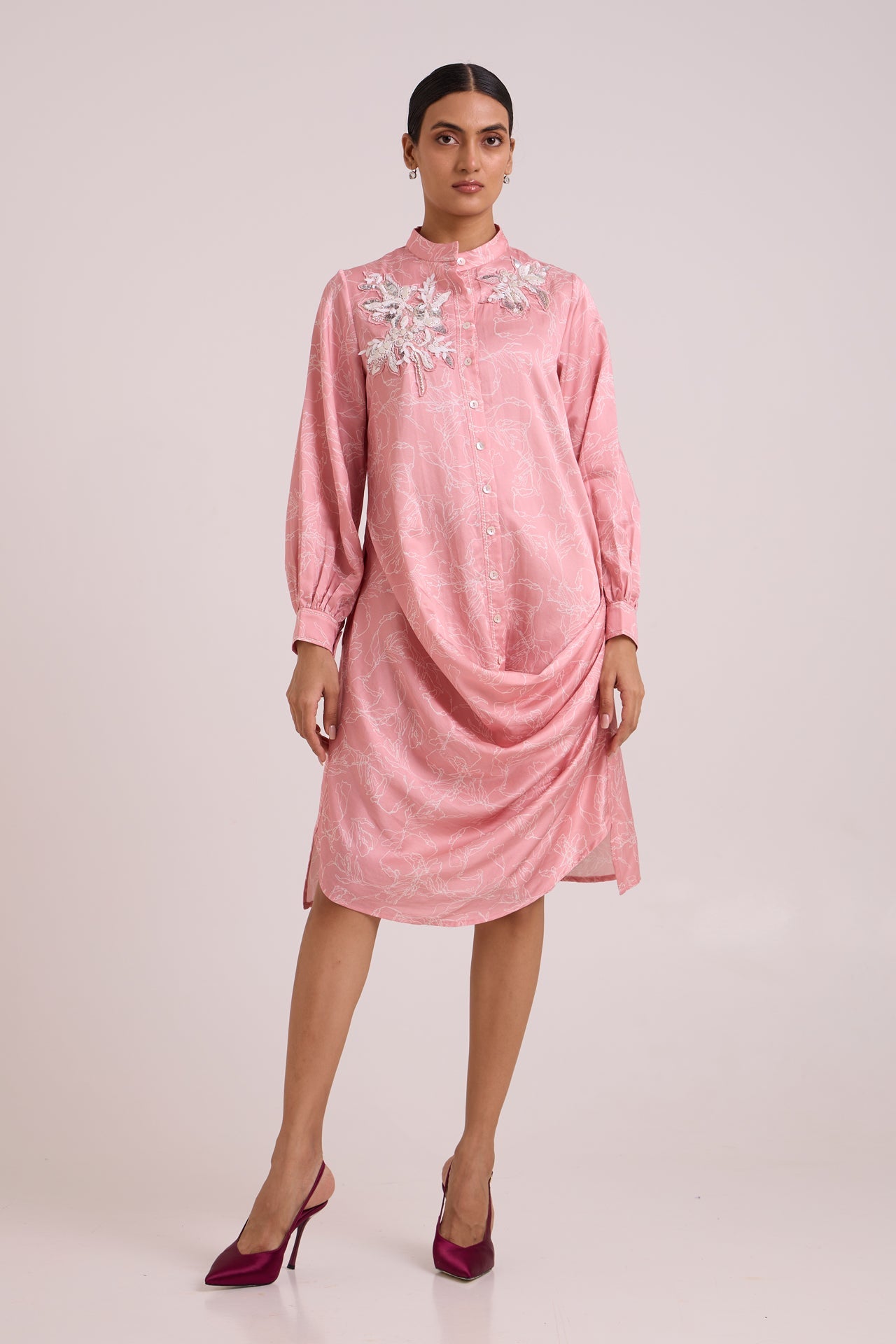 Leya - Rose Water Short Dress - CiceroniDressesMadder Much