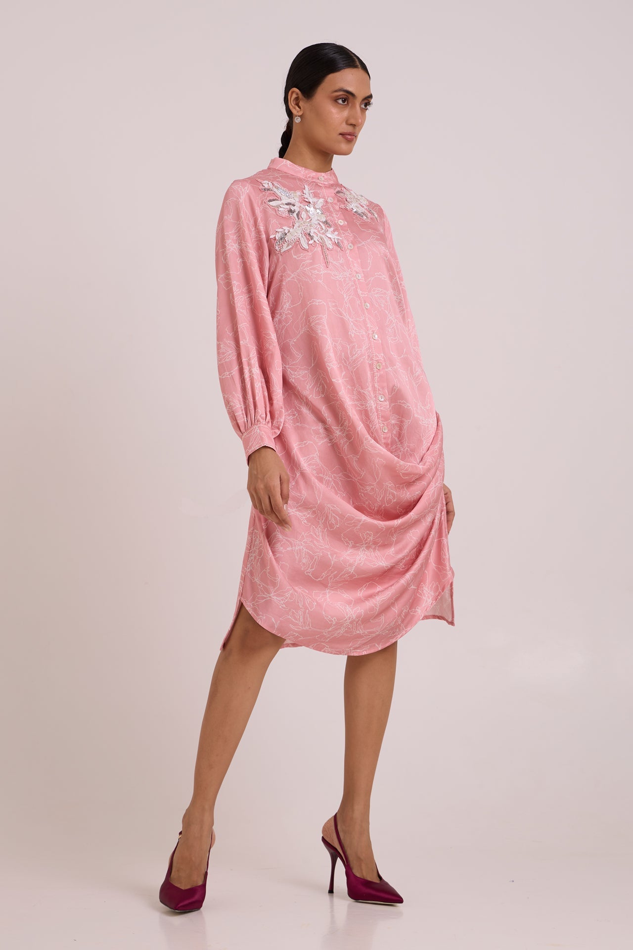 Leya - Rose Water Short Dress - CiceroniDressesMadder Much