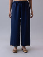 Lhamo Indigo Pyjama - CiceroniWomen PantsShades of India