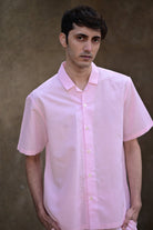 Light Pink Cuban Collar Shirt - CiceroniMen ShirtsRAAS Life