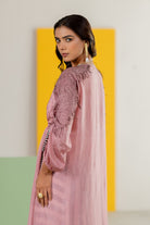 Light Pink Tunic Set - CiceroniKurta Set, Festive WearTussah