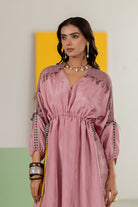 Light Pink Tunic Set - CiceroniKurta Set, Festive WearTussah
