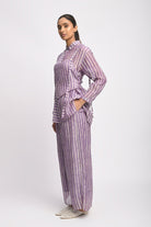 Lilac Stripe Co - ord Set - CiceroniCo - ord SetJayati Goenka