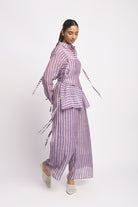 Lilac Stripe Co - ord Set - CiceroniCo - ord SetJayati Goenka