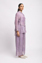 Lilac Stripe Co - ord Set - CiceroniCo - ord SetJayati Goenka