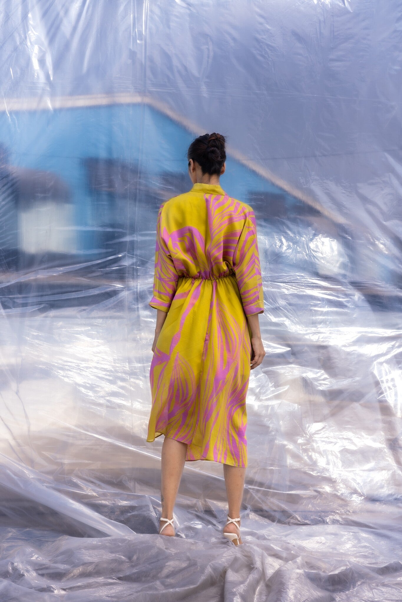 Lime String Dress - CiceroniDressesBENNCH