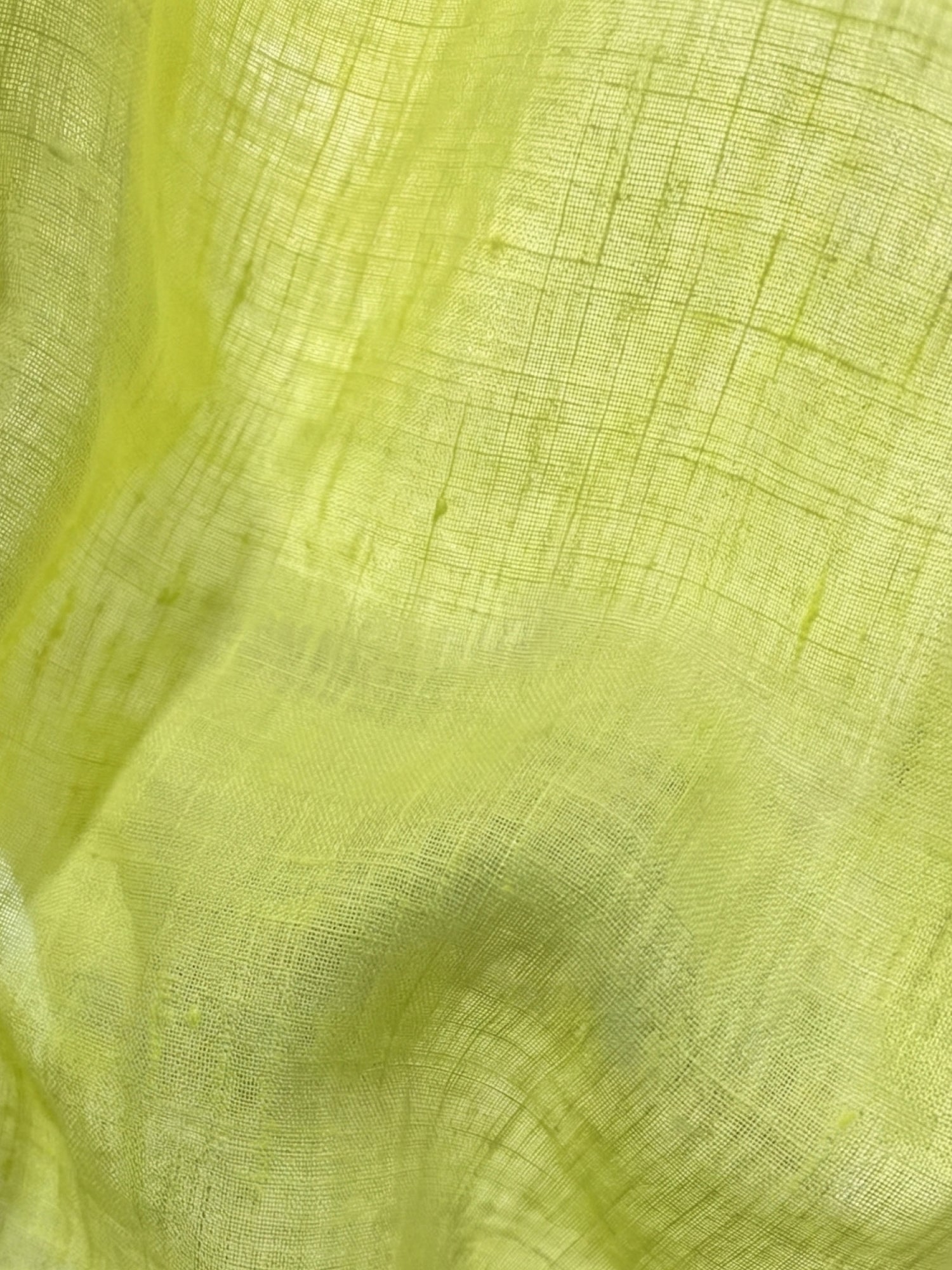 Lime Yellow 100% Pure Linen Button Down Shirt - CiceroniMen Shirtsbhrāta