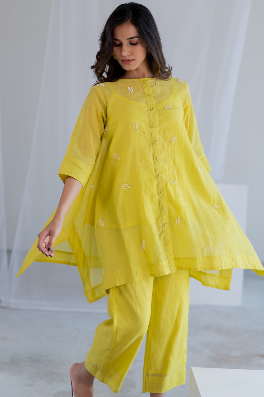 Lime & Zest Tunic - CiceroniKurta, Everyday WearSilai Studio