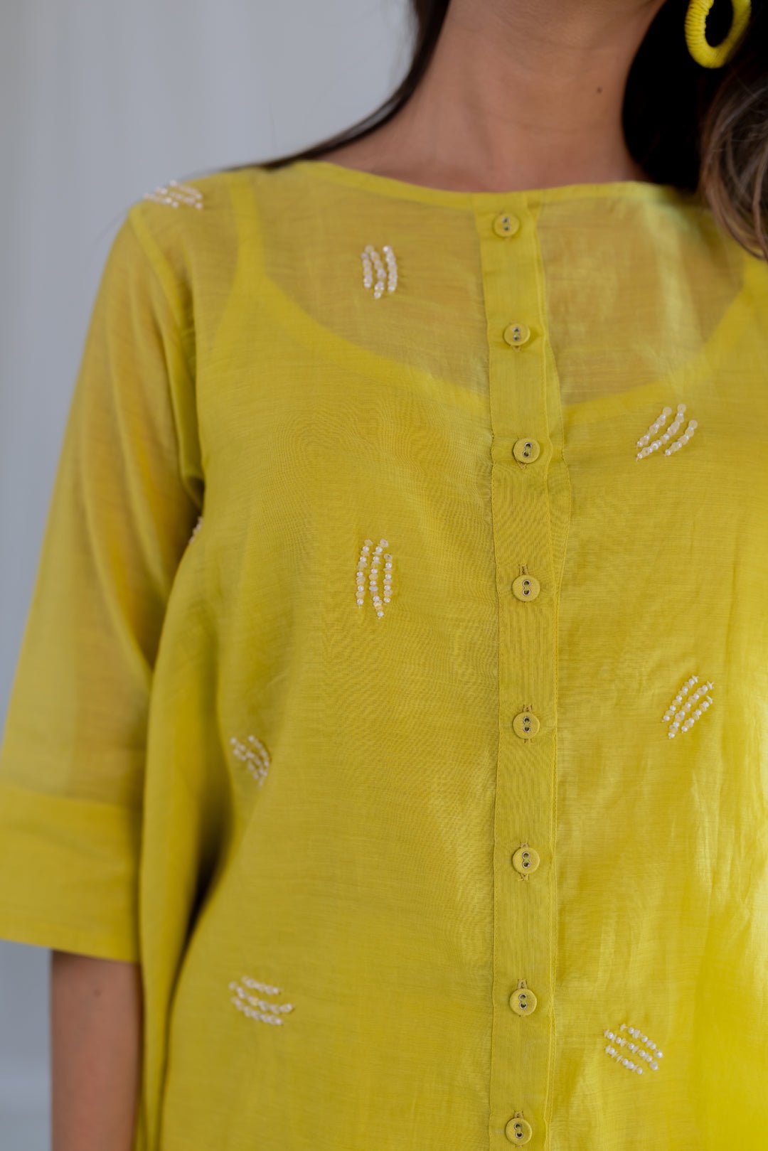 Lime & Zest Tunic - CiceroniKurta, Everyday WearSilai Studio