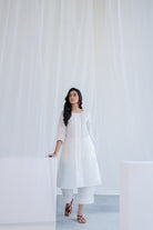 Linear Linen Co - ord Set - CiceroniKurta Set, Everyday WearSilai Studio