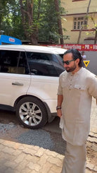 Linen Men's Saif Kurta Set - CiceroniCo - ord SetSaphed