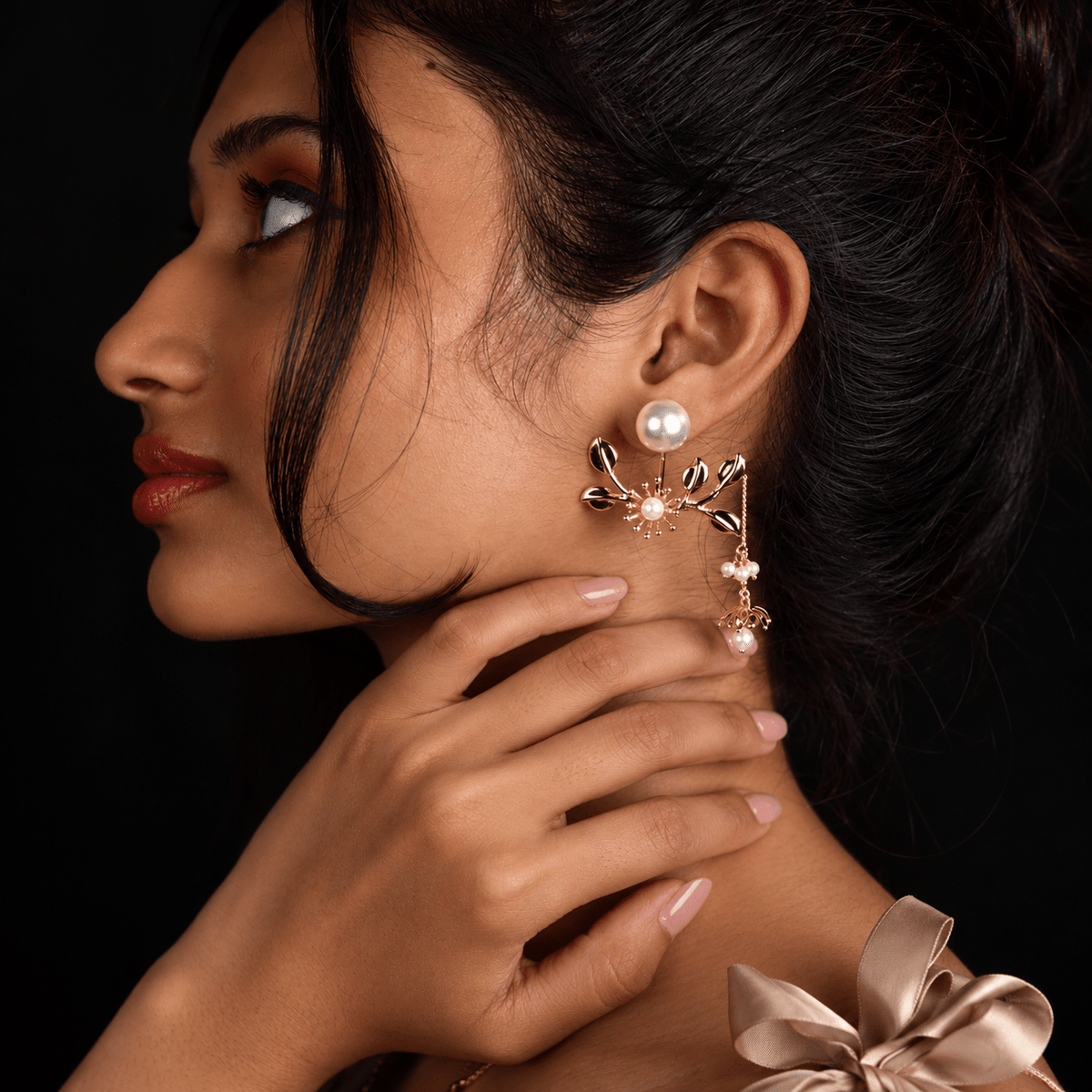 Liora Bloom Ear Jacket - CiceroniEarringKalon Art Jewellery