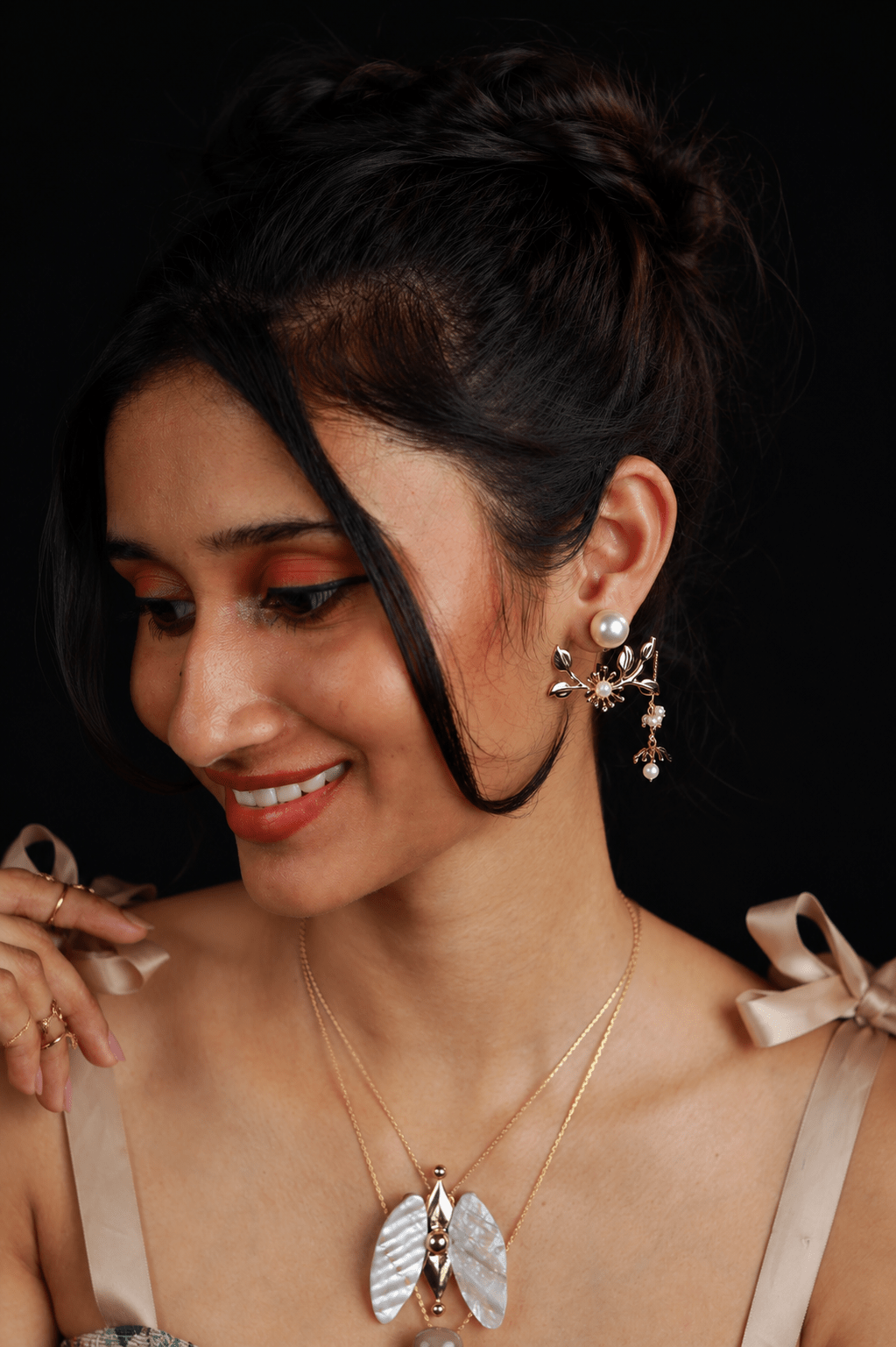 Liora Bloom Ear Jacket - CiceroniEarringKalon Art Jewellery