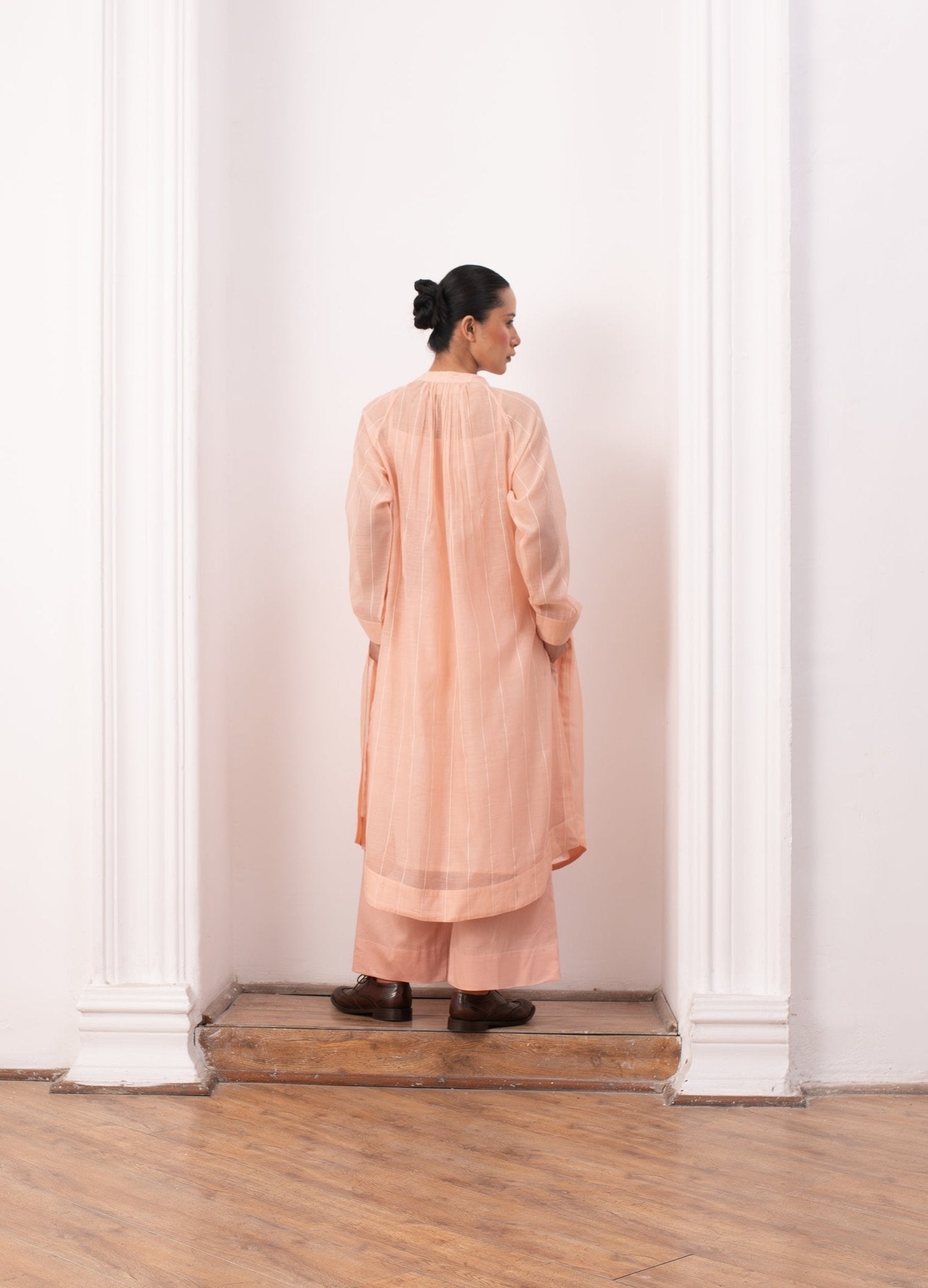 Lissome Set - Peach - CiceroniKurta Set, Everyday WearHiranya