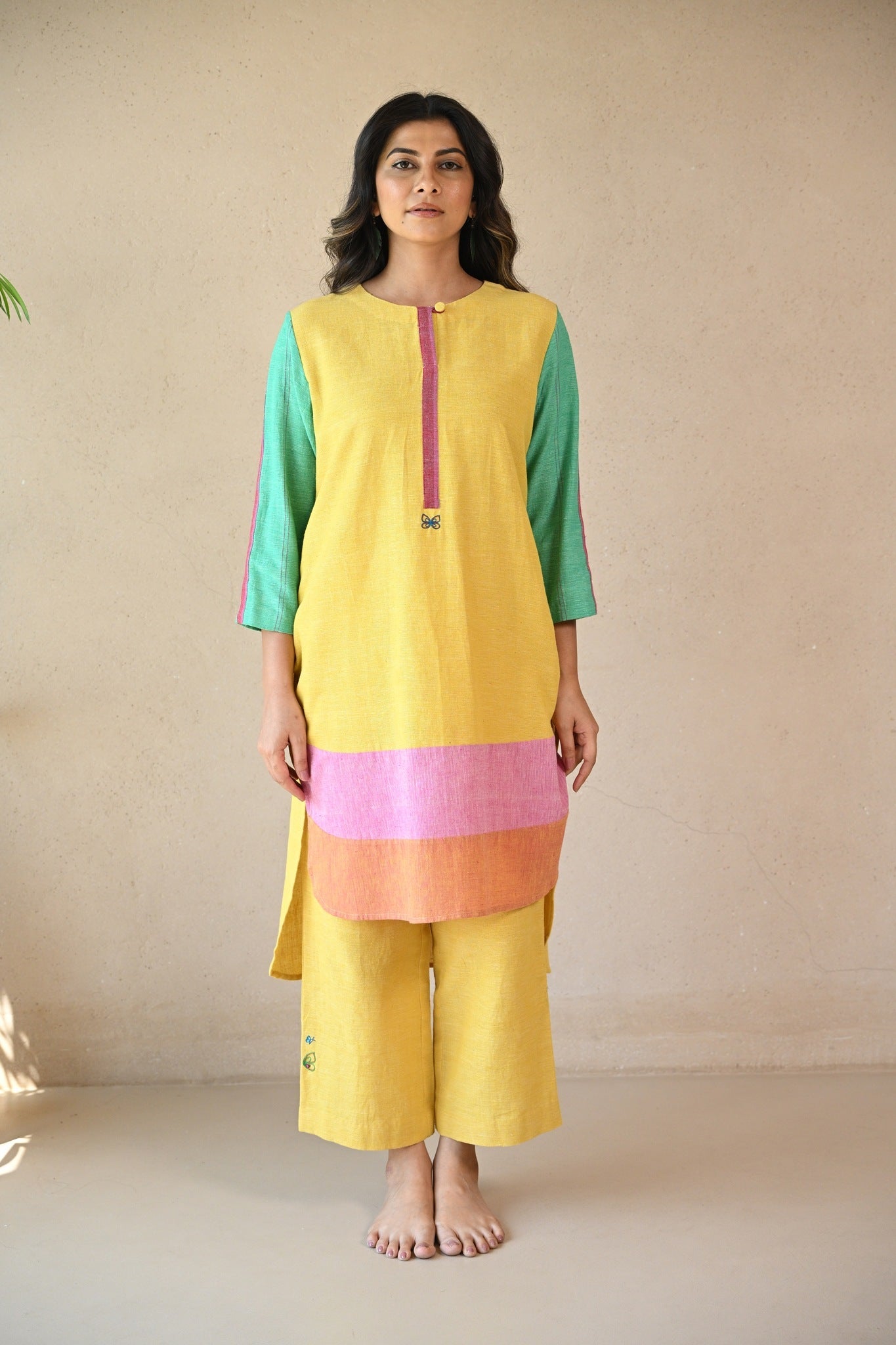 Lola Kurta - Sunny Yellow - CiceroniKurta, Everyday WearRang by Rajvi