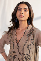 Lotus Bay Applique Kurta Set - CiceroniKurta Set, Everyday WearSilai Studio