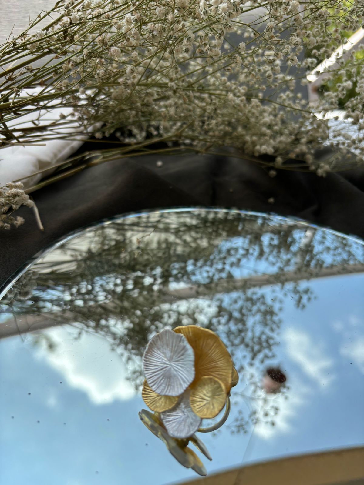 Lotus Pad Ring - CiceroniRingsMerald Curio