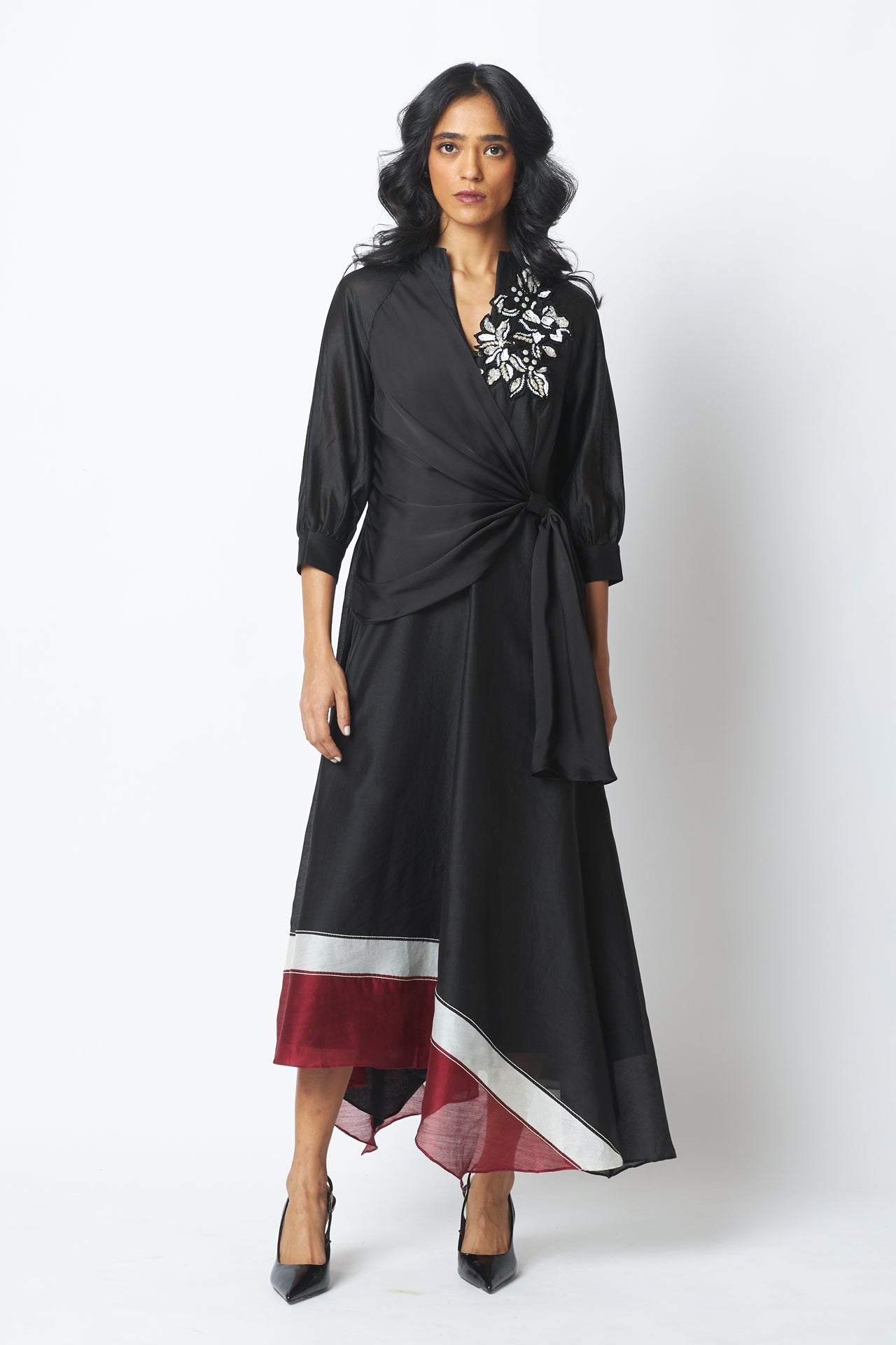 Louisa - Moonlit Broach Midi Dress - CiceroniDressMadder Much