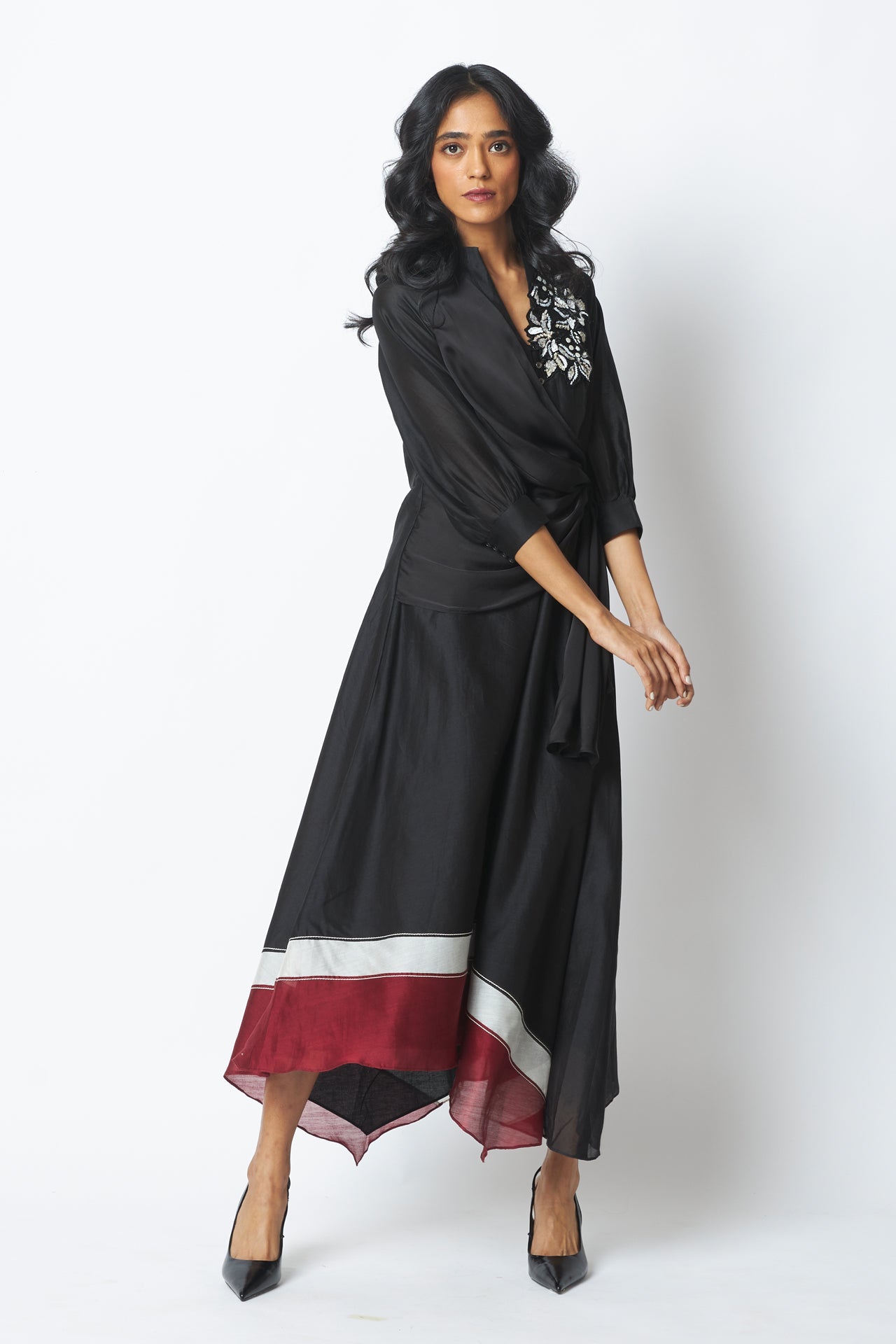 Louisa - Moonlit Broach Midi Dress - CiceroniDressMadder Much