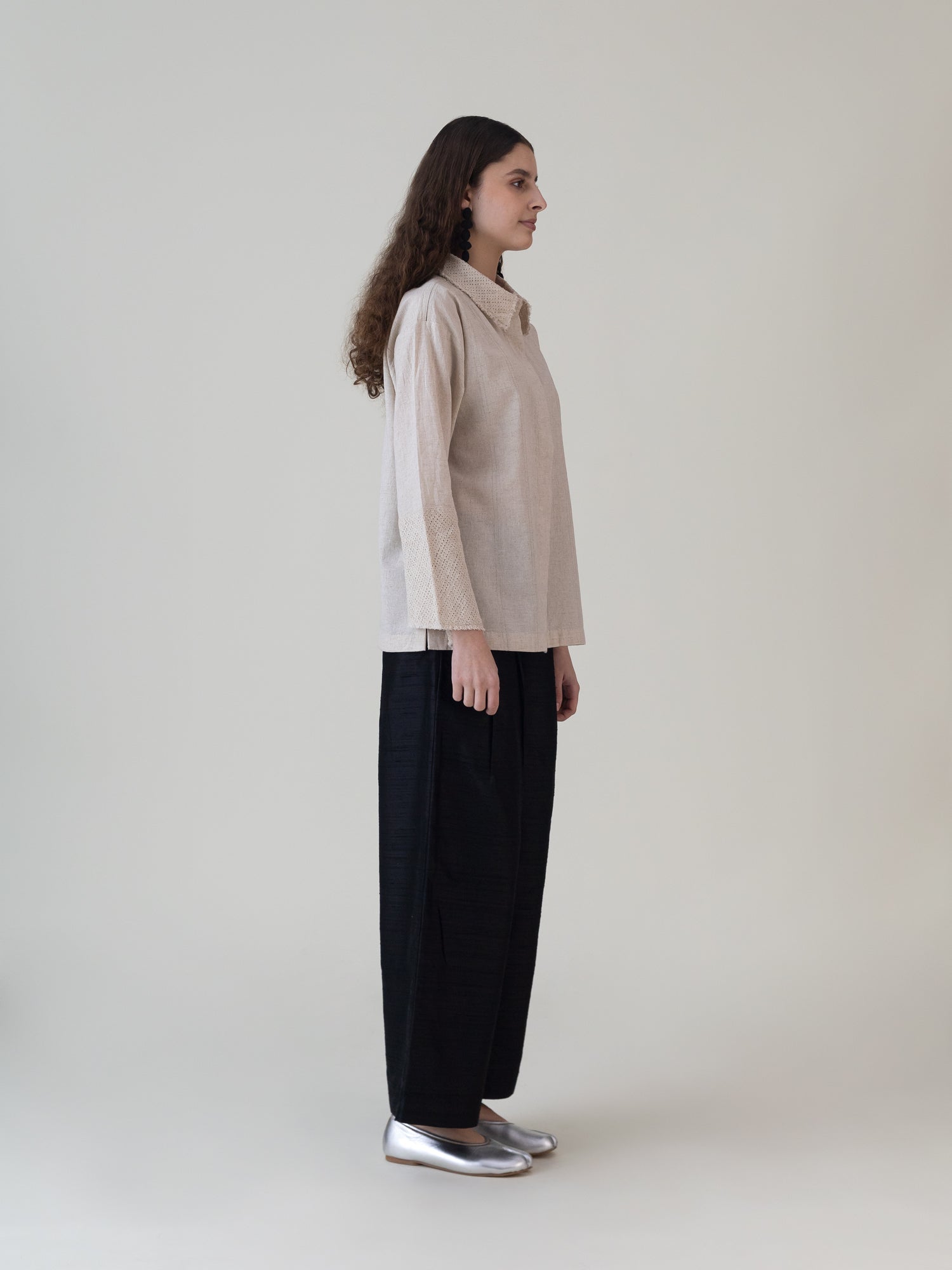 Love Beige Shirt - CiceroniWomen ShirtsShades of India