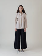 Love Beige Shirt - CiceroniWomen ShirtsShades of India