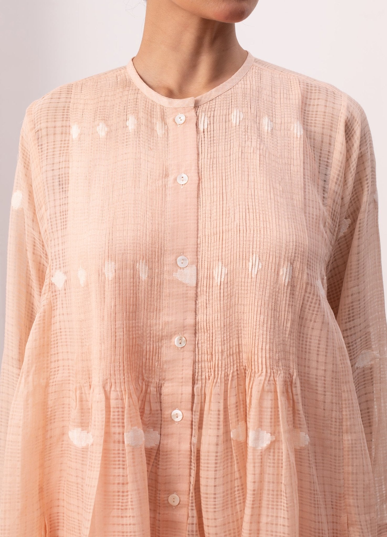 Lucie Rie Dress - Peach - CiceroniSkirt SetHiranya