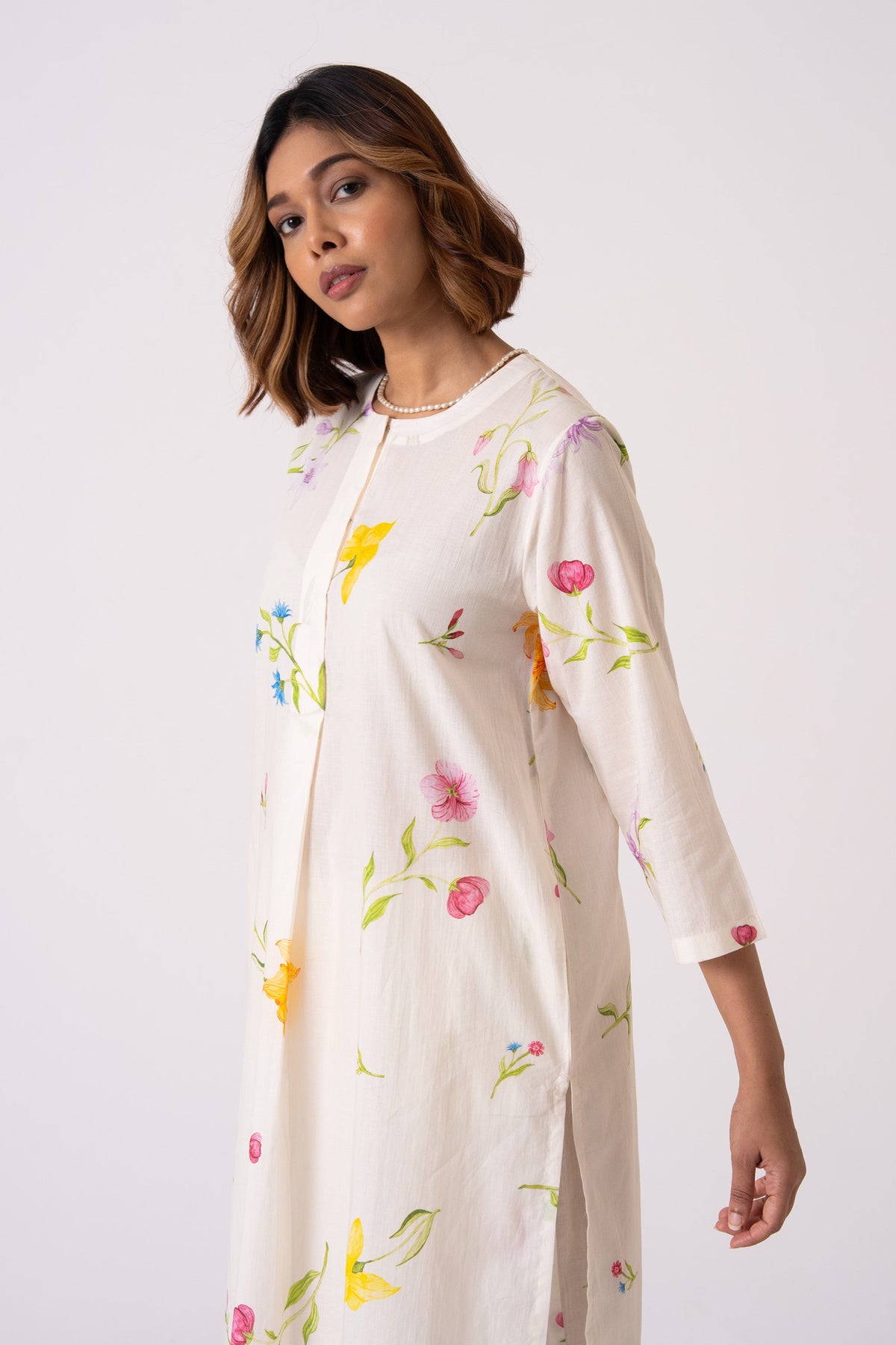 Luma Co-ord - Off-white - CiceroniKurta Set, Everyday WearThe Kaatn Trail