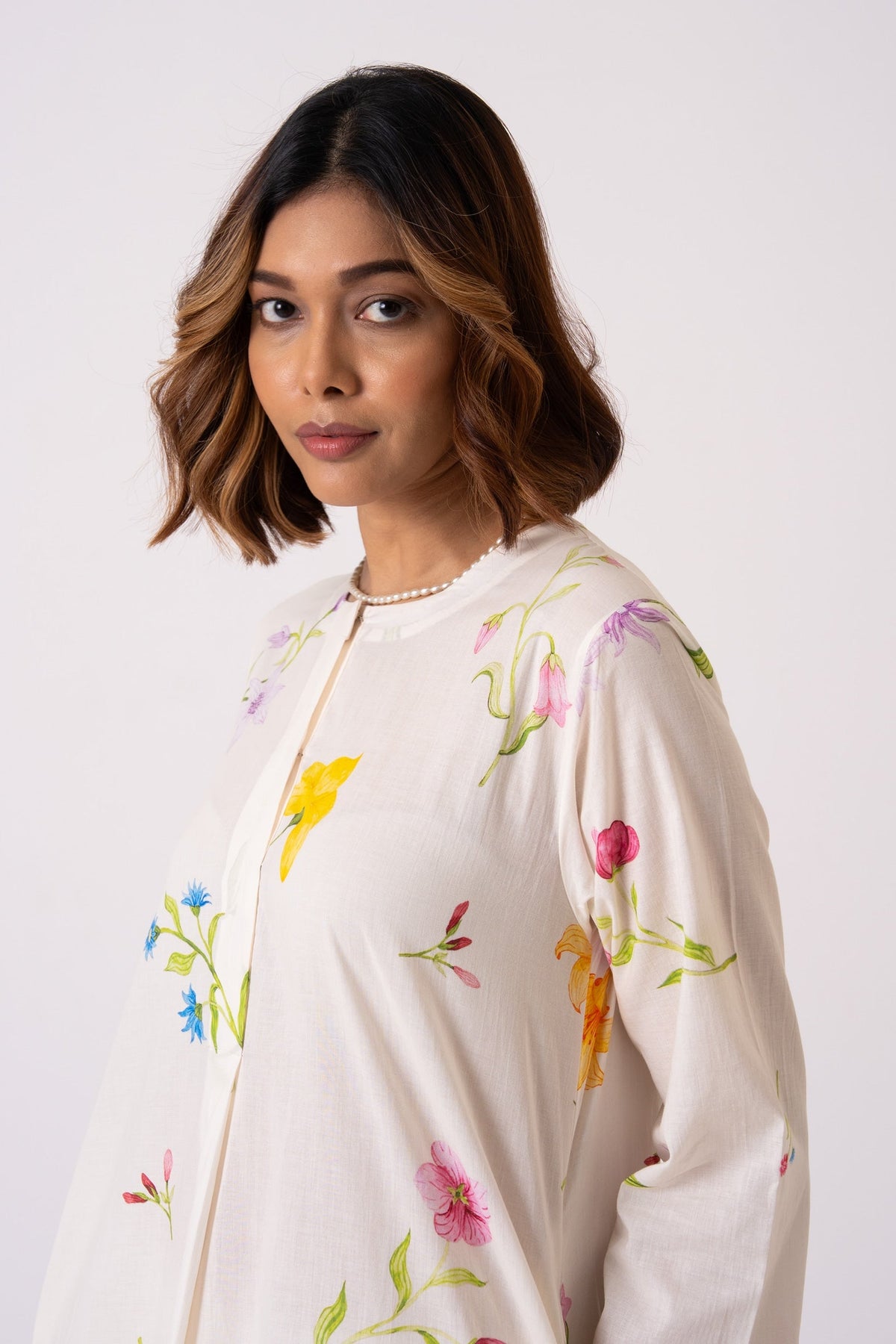 Luma Co-ord - Off-white - CiceroniKurta Set, Everyday WearThe Kaatn Trail