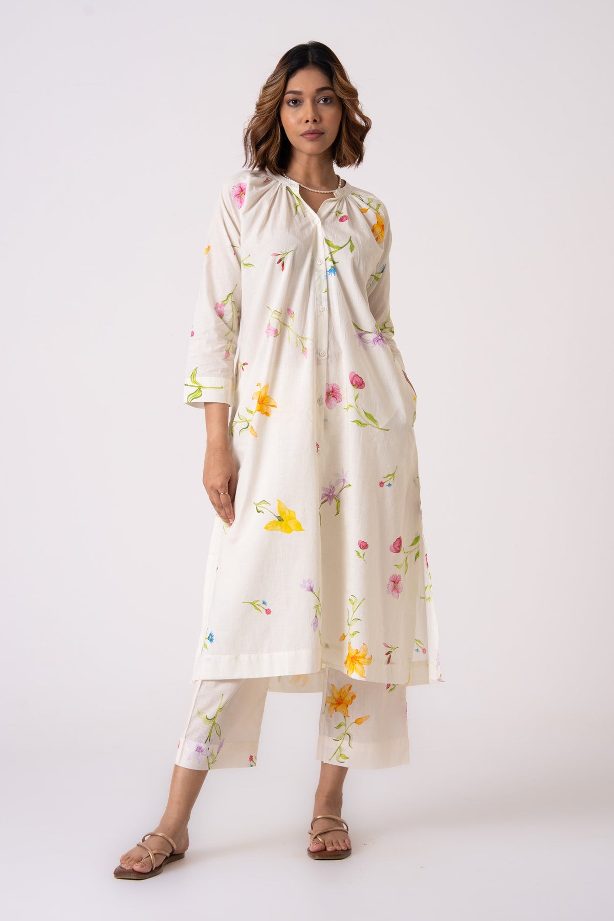Lumi Co-ord Off-white - CiceroniKurta Set, Everyday WearThe Kaatn Trail