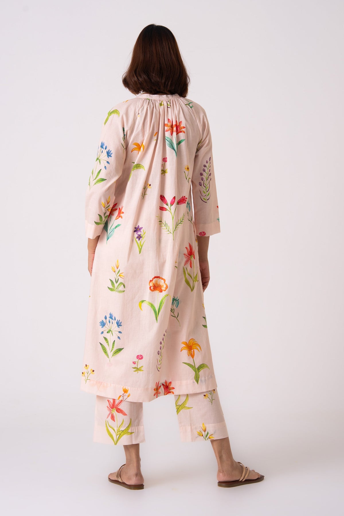 Lumi Co-ord - Peach - CiceroniKurta Set, Everyday WearThe Kaatn Trail
