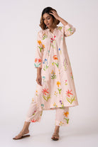 Lumi Co-ord - Peach - CiceroniKurta Set, Everyday WearThe Kaatn Trail