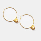 Luminary Hoops Gold - CiceroniEarringsNO.NA.MÈ