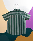 Lush Striped Cotton Casual Shirt - CiceroniShirtsMiko Lolo