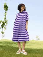 Madame Dress - Purple Stripes - CiceroniDressesRAAS Life