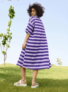 Madame Dress - Purple Stripes - CiceroniDressesRAAS Life