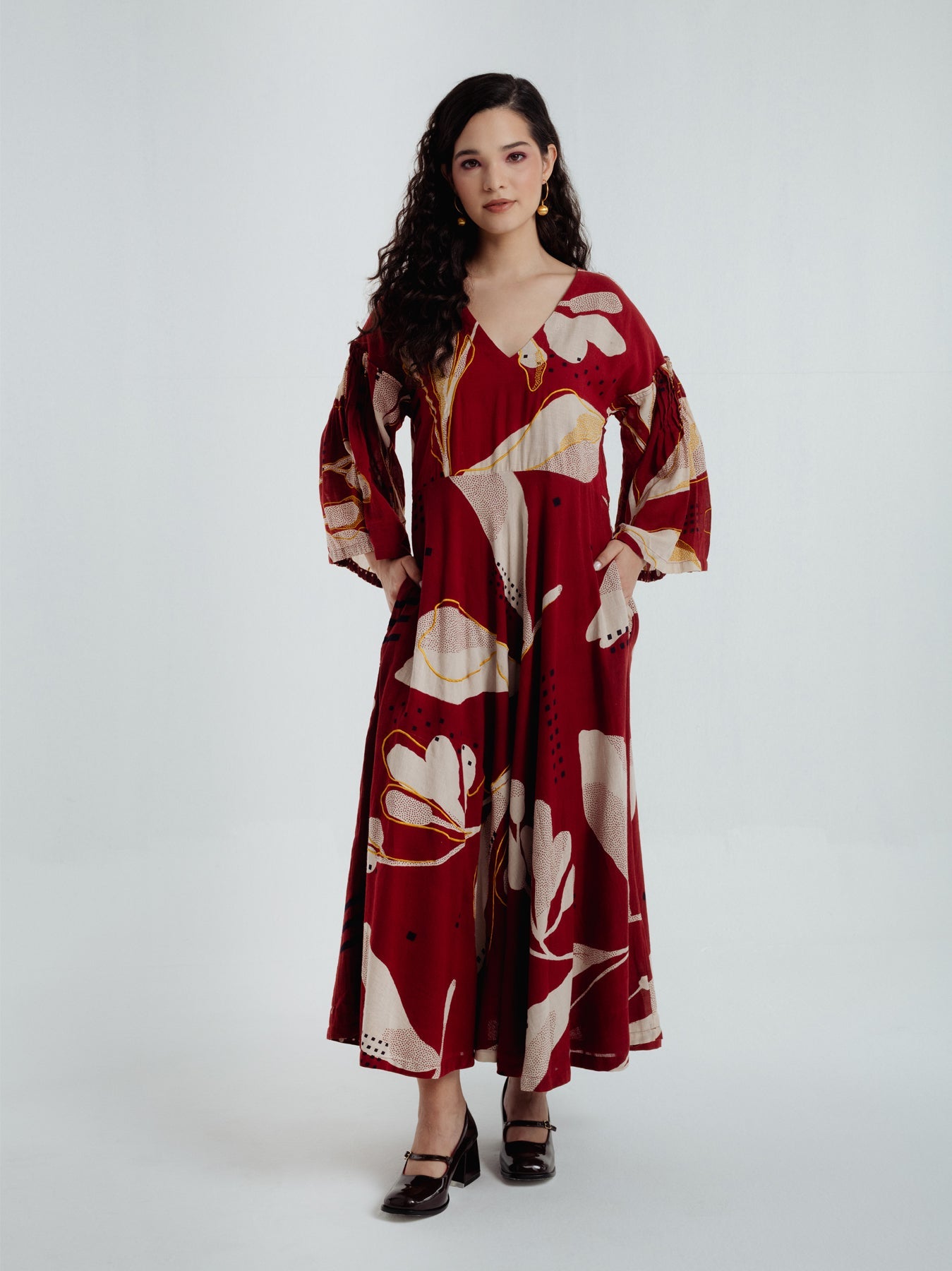 Madder Bell Dress - CiceroniDressesRias Jaipur