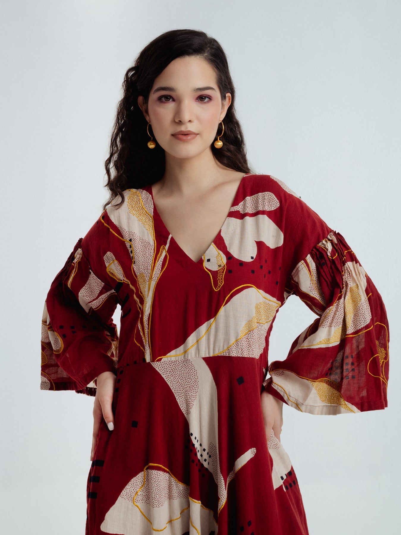 Madder Bell Dress - CiceroniDressesRias Jaipur