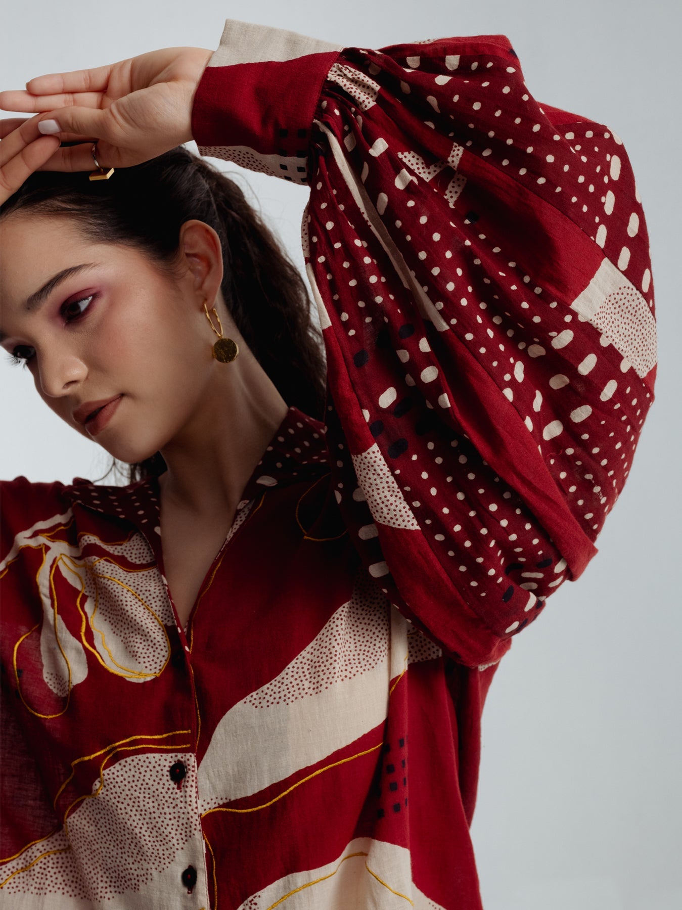 Madder Bell Shirt - CiceroniWomen ShirtsRias Jaipur