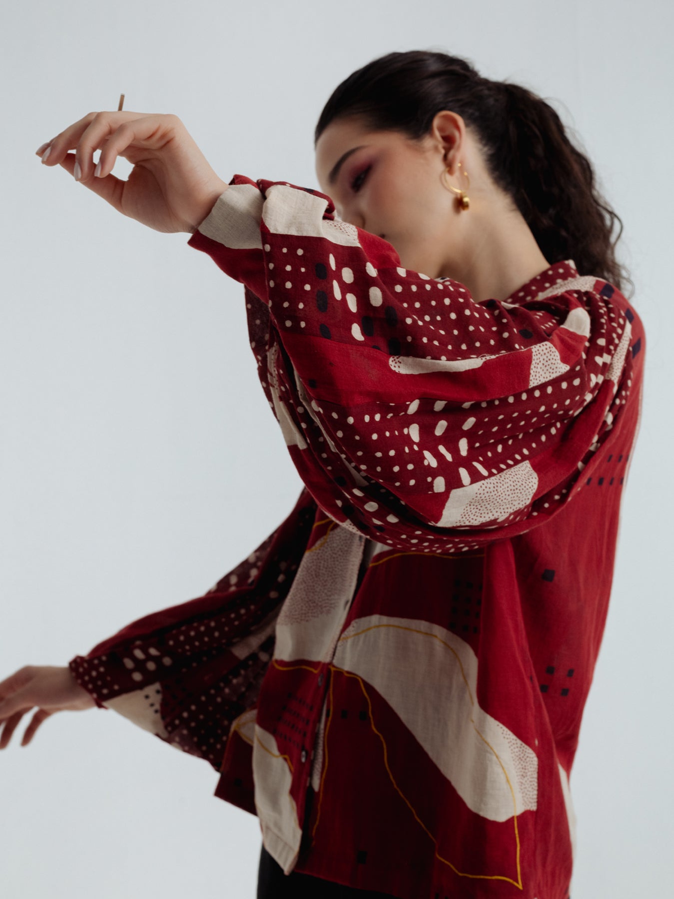 Madder Bell Shirt - CiceroniWomen ShirtsRias Jaipur