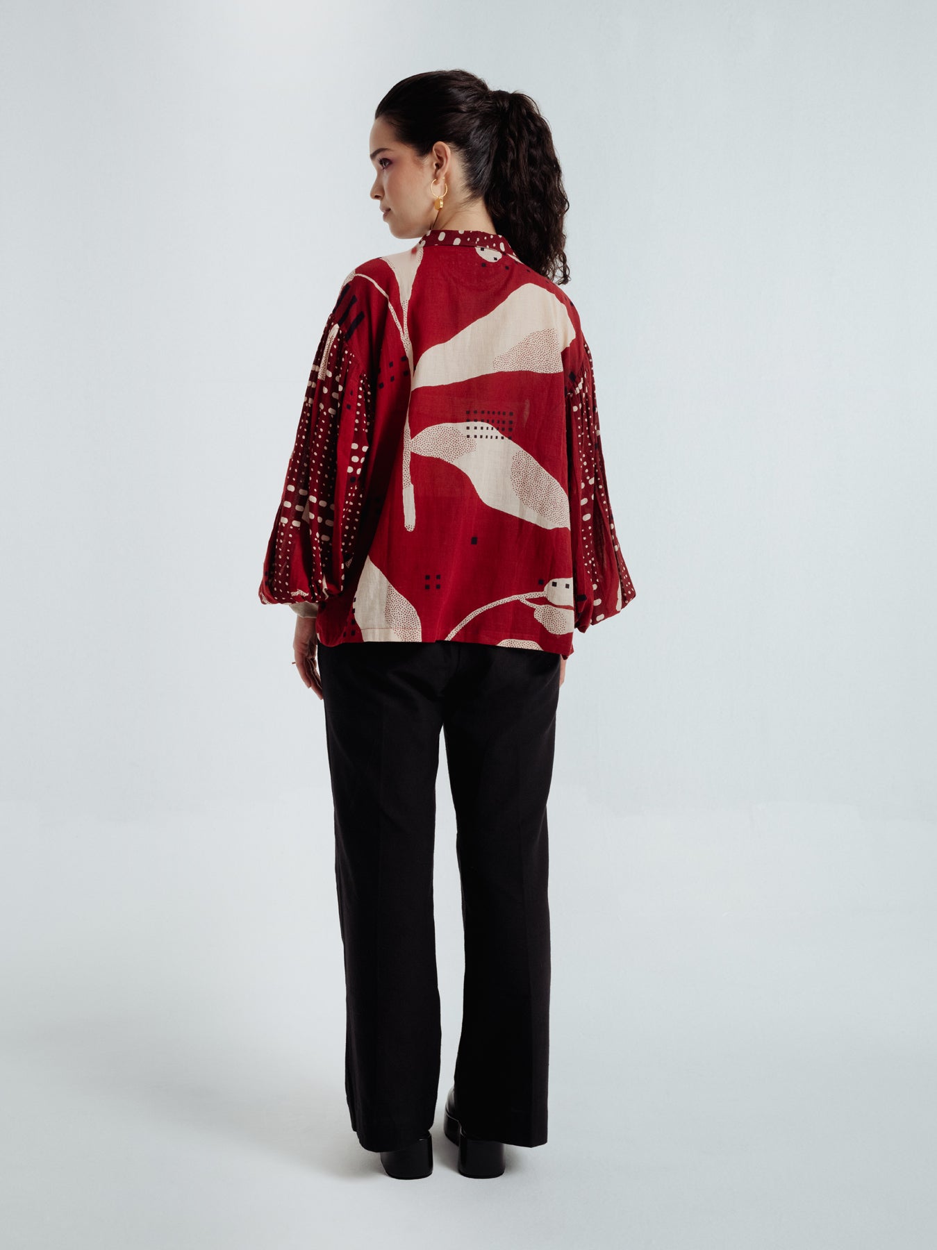 Madder Bell Shirt - CiceroniWomen ShirtsRias Jaipur