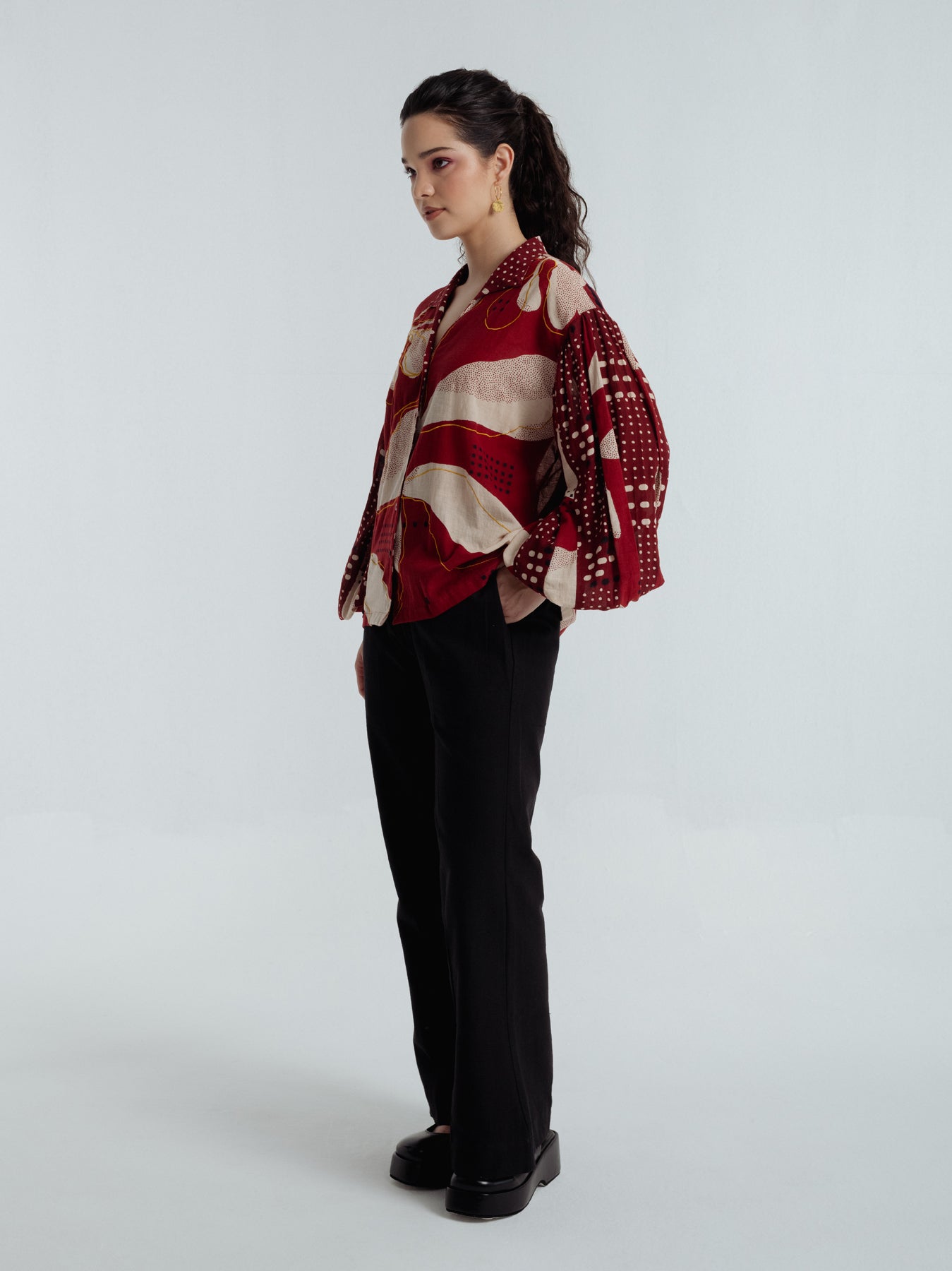 Madder Bell Shirt - CiceroniWomen ShirtsRias Jaipur