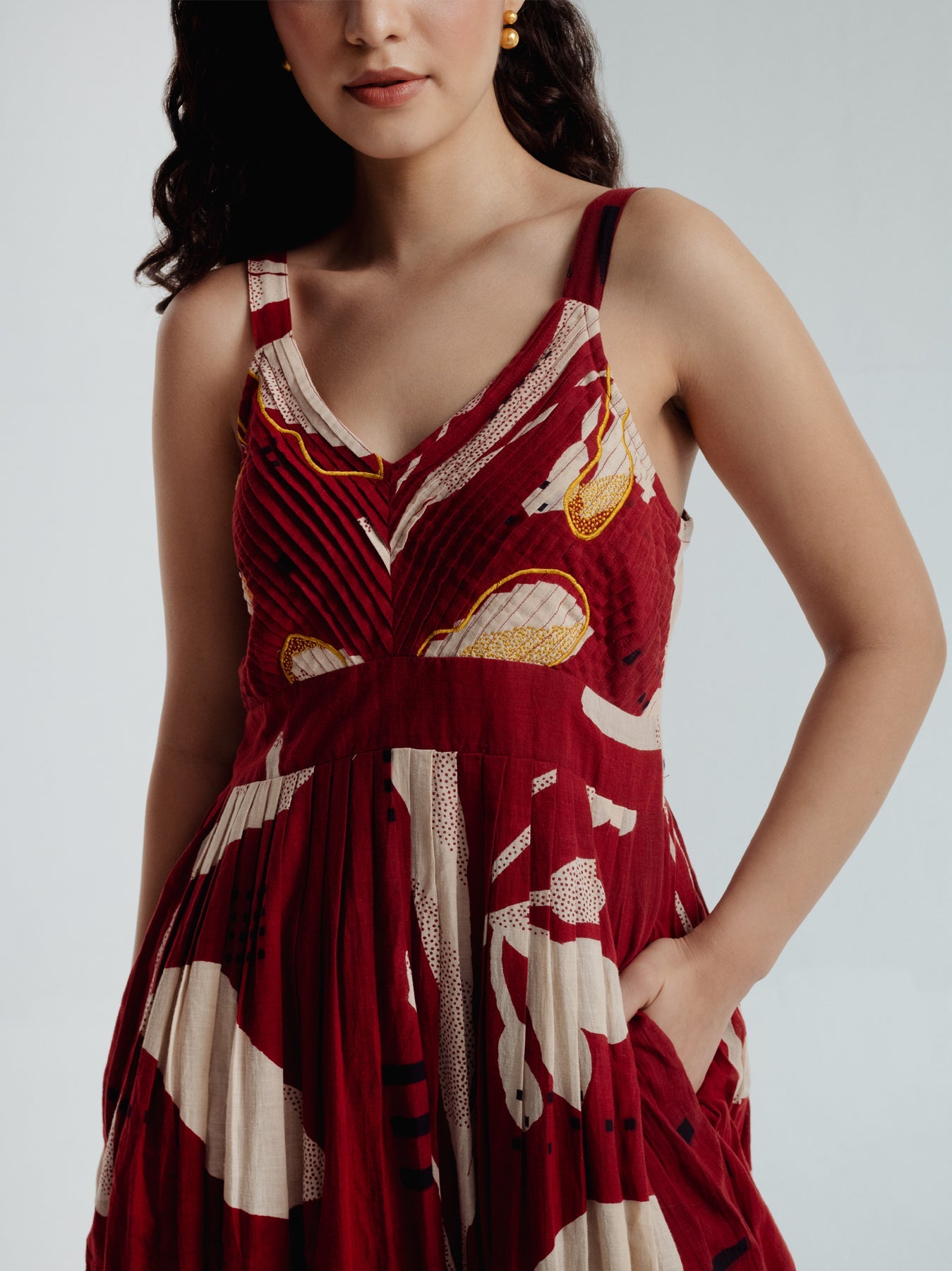 Madder Heart Dress - CiceroniDressesRias Jaipur