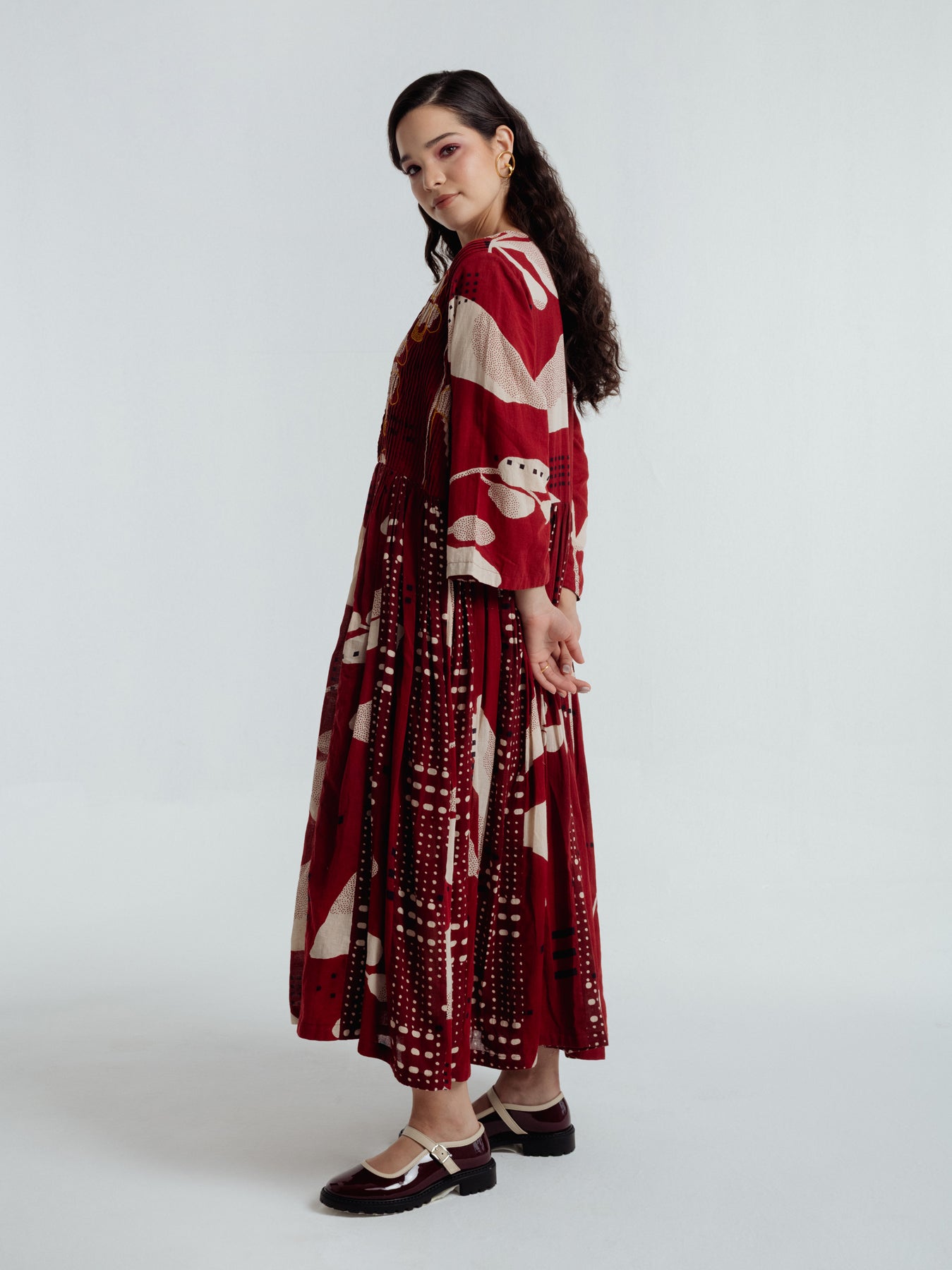 Madder Jacket Dress - CiceroniDressesRias Jaipur