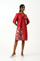 Madder Taiwo - Embroidered Shirt Dress - CiceroniDressesMadder Much