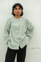 Madras Flair Oversized Shirt - CiceroniWomen Shirtswith N.