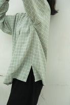 Madras Flair Oversized Shirt - CiceroniWomen Shirtswith N.