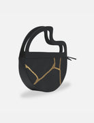 Maeve Crescent Clutch in Black - CiceroniClutchEconock