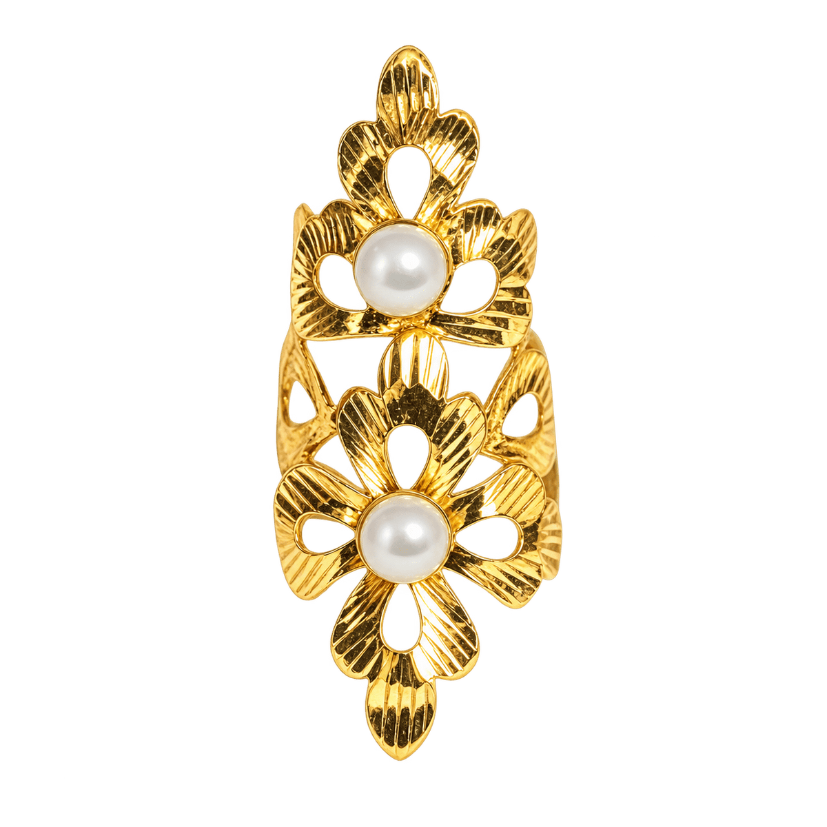 Magnolia Nail Ring - CiceroniNail RingKalon Art Jewellery